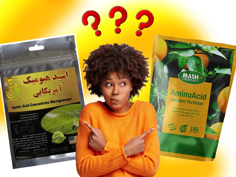 Read more about the article بررسی تفاوت کودهای هیومیک اسید و آمینو اسید
